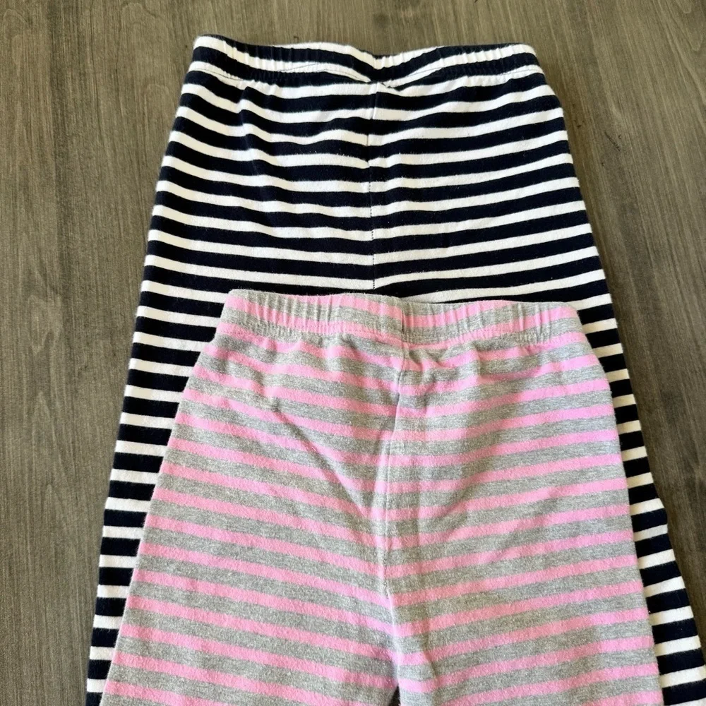 Polo Ralph Lauren girls stripes leggings set bundle lot size 6